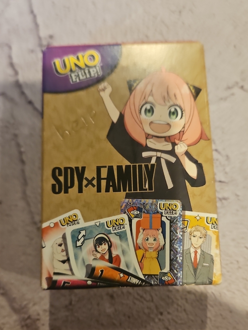 🌟3/$25🌟 Mattel UNO Flip! SPY×FAMILY Card Set